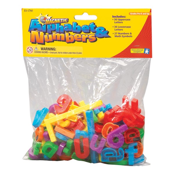 Magnetic Alphabet & Numbers